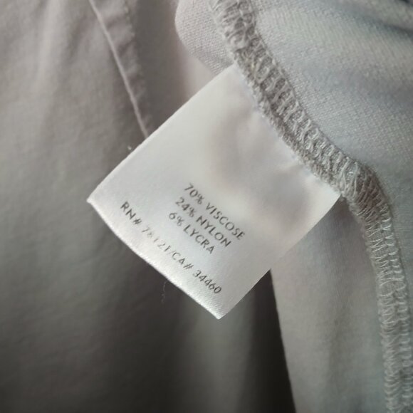 Eileen Fisher Women's Size Medium Washable Stretch Crepe Pants Gray Ankle Length - Picture 8 of 13